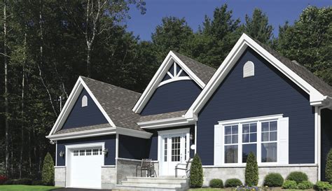 navy blue exterior shutters.